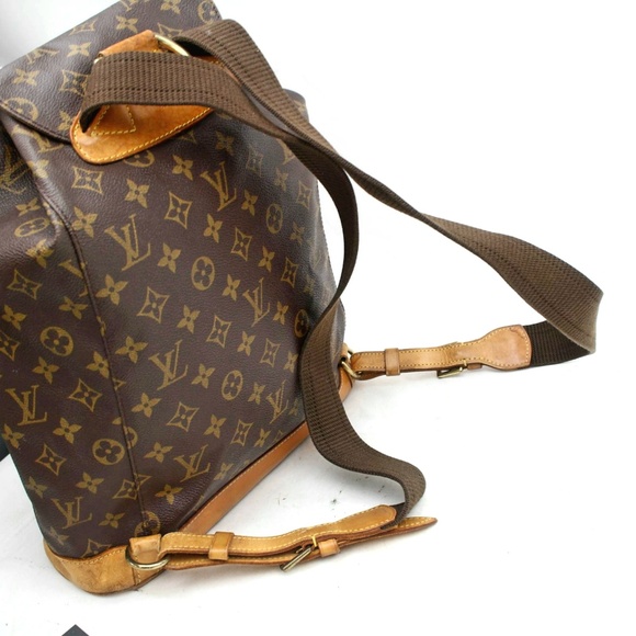 Auth Louis Vuitton Montsouris GM BackPack L42BP440 - Picture 6 of 8